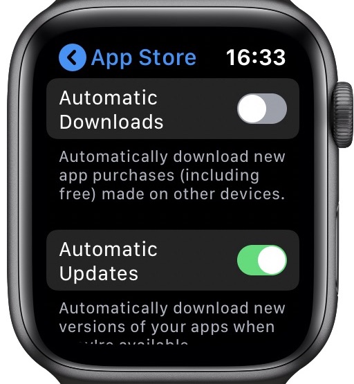 Как обновить приложения на Apple Watch
