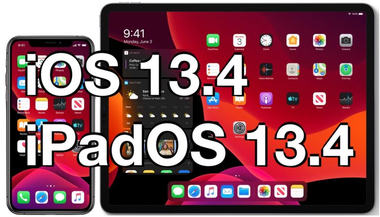 Доступна загрузка iOS 13.4 и iPadOS 13.4 [IPSW Links]