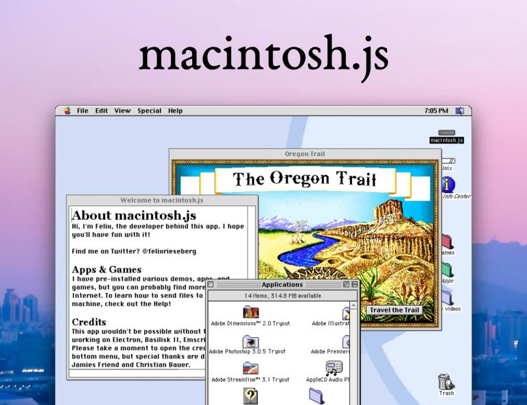 Получите эмулятор Mac OS 8 и переживите Macintosh 90-х годов