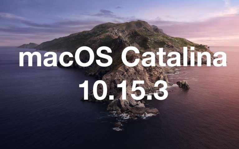 Выпущено обновление MacOS Catalina 10.15.3 и обновления безопасности для Мохаве и High Sierra