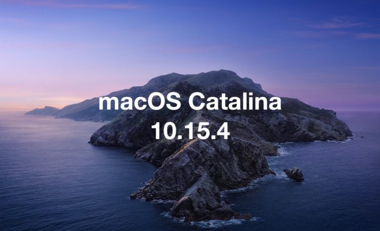 Выпущено дополнительное обновление для MacOS Catalina 10.15.4 с исправлениями ошибок