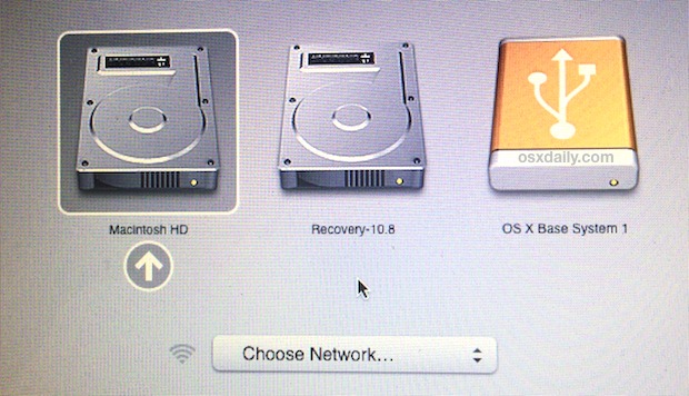 Ключи загрузки для Mac OS X Запуск системы