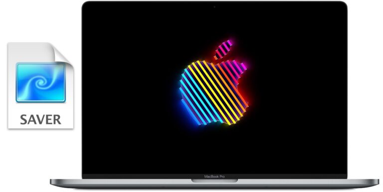 Получите необычную заставку с анимированным логотипом Apple для Mac
