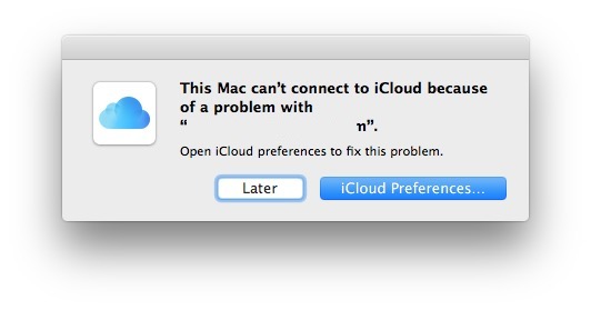 Исправление ошибок iCloud «Произошла неизвестная ошибка» и «Mac не может подключиться к iCloud из-за проблемы»
