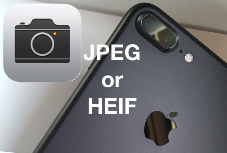 Как заставить камеру iPhone снимать изображения в формате JPEG в iOS 14, 13, 12