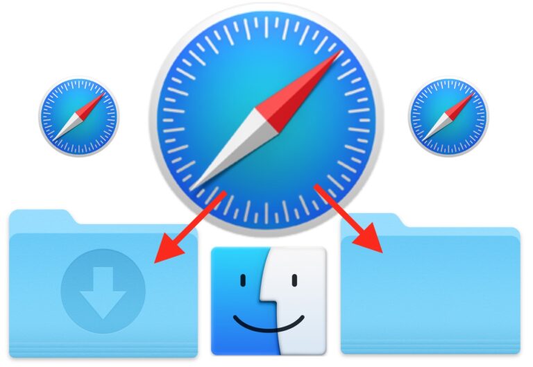 Как изменить место загрузки Safari в Mac OS