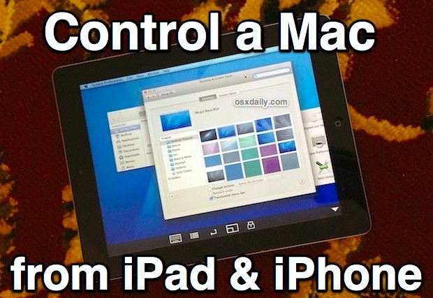 Как использовать VNC с iPad или iPhone на Mac для удобного удаленного доступа