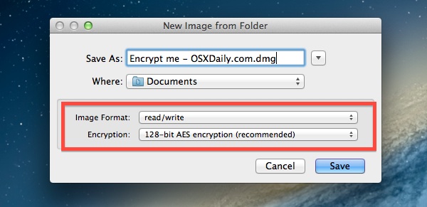Шифрование папок с помощью пароля в Mac OS X простым способом