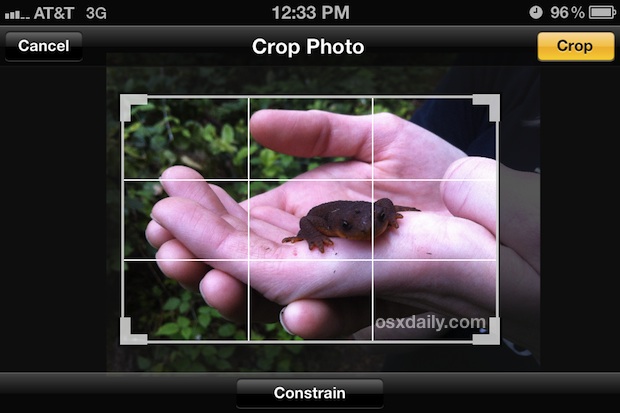 Обрезайте изображения на iPhone и iPad с легкостью с помощью приложения «Фото»