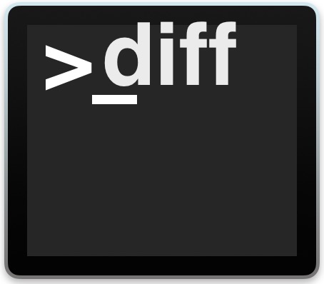 Как использовать diff для сравнения двух файлов в командной строке Mac