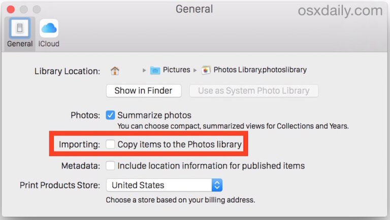 Как остановить копирование фотографий и создание дубликатов файлов в Mac OS X