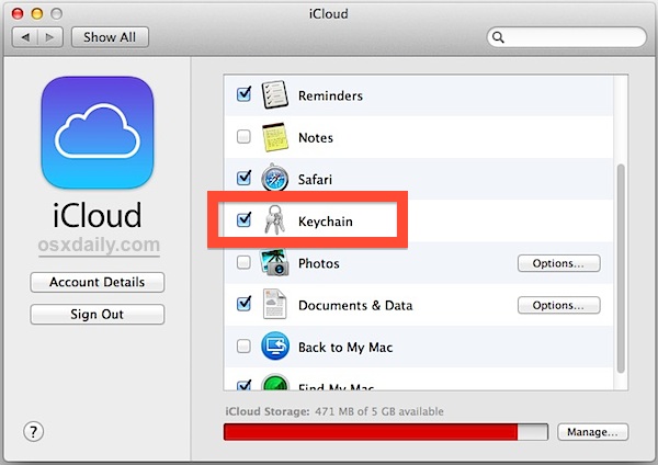 Создавайте безопасные пароли в Safari с помощью Связки ключей iCloud для Mac OS X