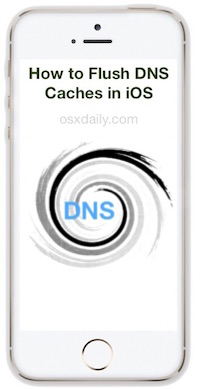 Как очистить и очистить кеш DNS на iPhone и iPad