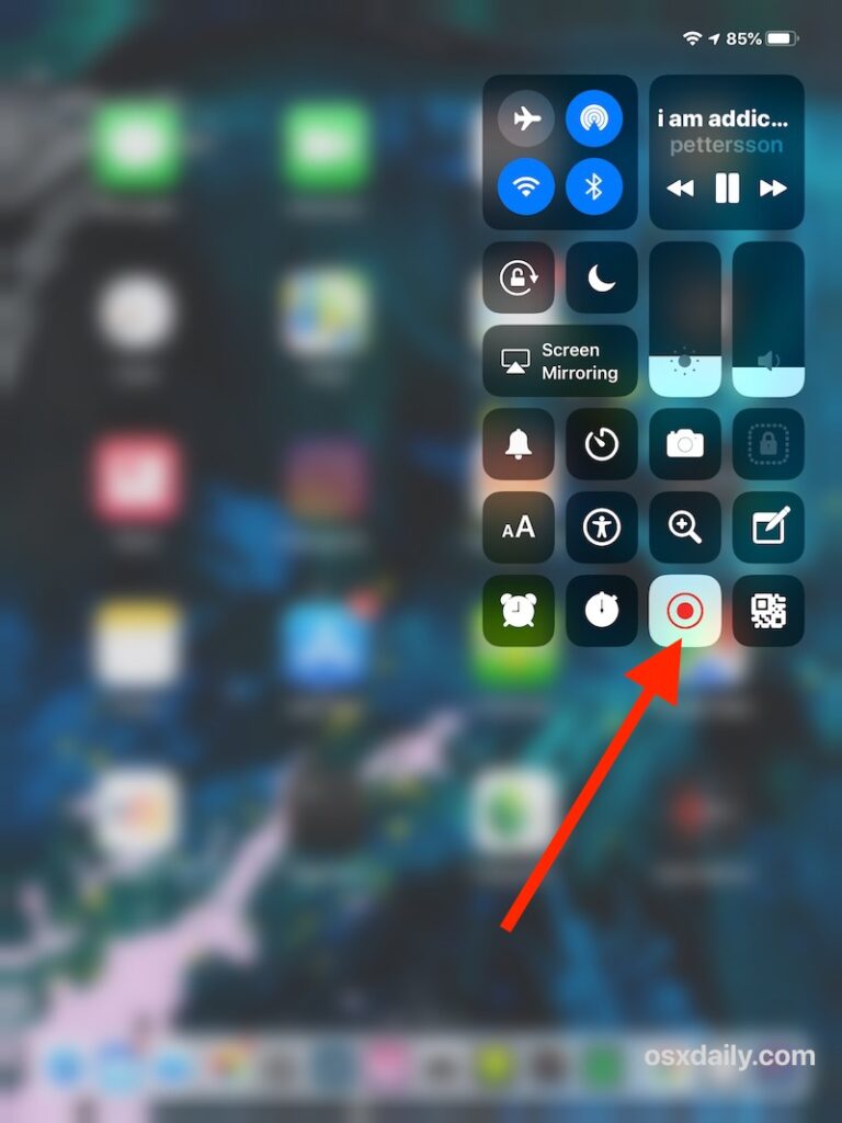 Как включить запись экрана на iPhone и iPad в iOS