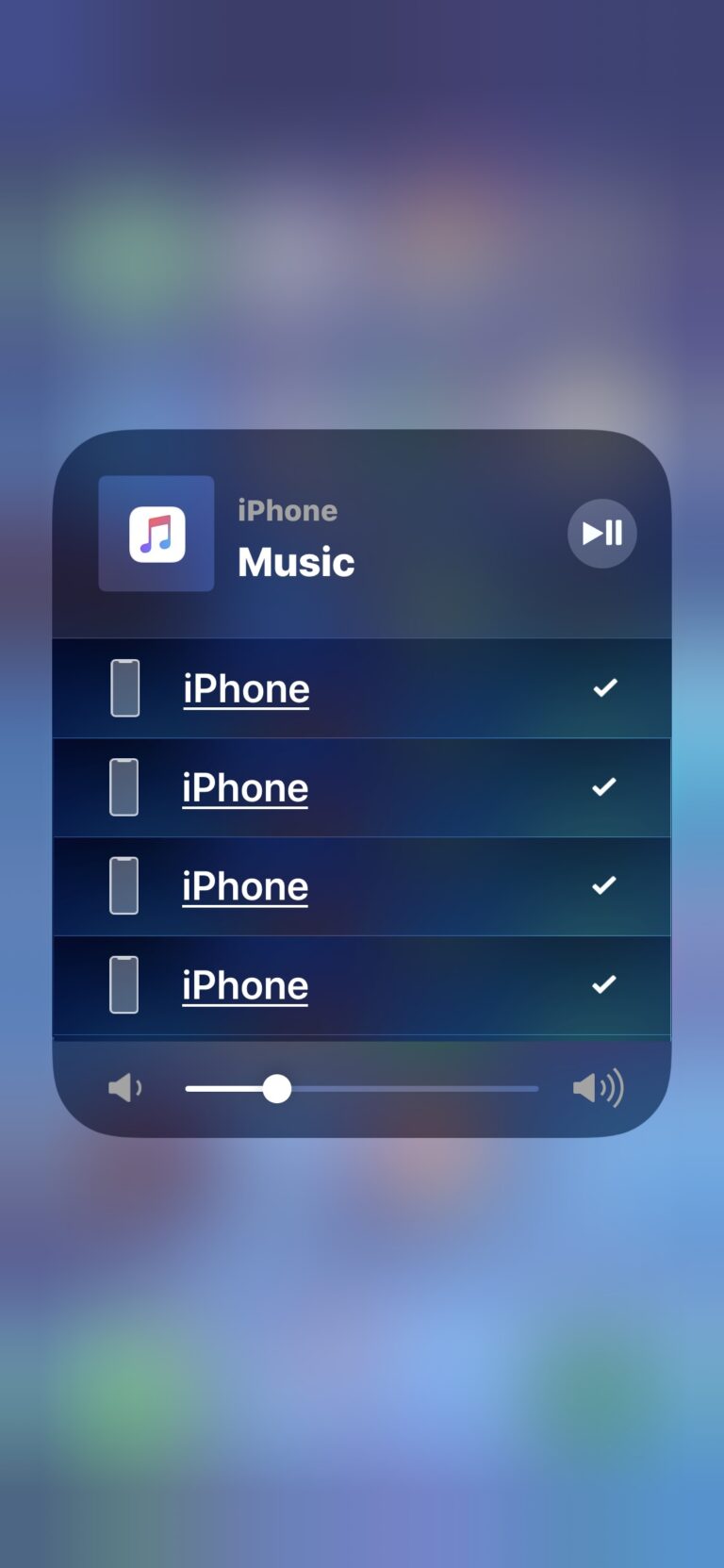 Как получить доступ к AirPlay Audio в iOS 13 и iOS 12 для iPhone и iPad