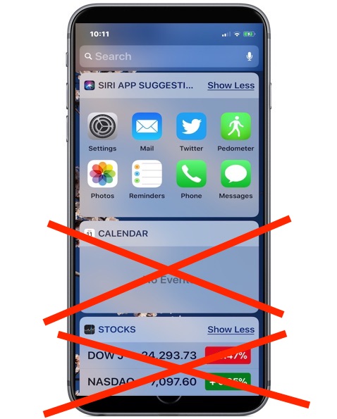 Как удалить виджеты с сегодняшнего экрана iPhone или iPad