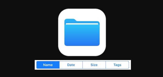 Как сортировать файлы на iPad и iPhone