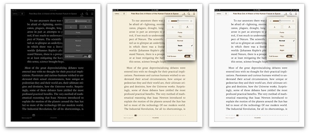 Используйте темы iBooks, чтобы улучшить качество чтения на iPhone и iPad
