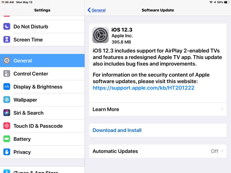 Загрузите обновление iOS 12.3 для iPhone и iPad прямо сейчас [IPSW Links]