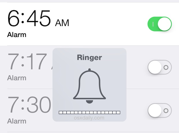 Несколько способов увеличить громкость будильника iPhone