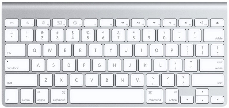 Как перейти на страницу вверх и вниз на клавиатуре Mac