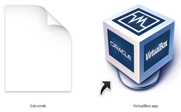 Как открыть файл VMDK в VirtualBox