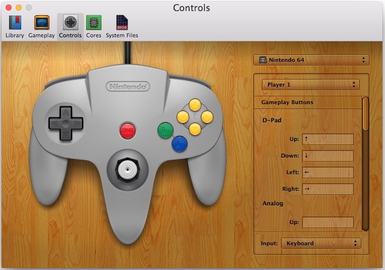 Эмуляторы Nintendo 64 и Playstation для Mac OS X: OpenEmu