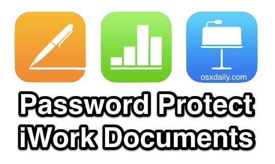 Как защитить паролем документы Pages, Keynote и Numbers на iPad и iPhone
