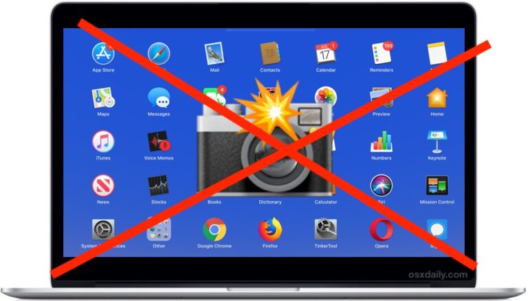Как запретить приложениям использовать камеру на Mac