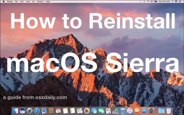 Как переустановить macOS High Sierra или macOS Sierra