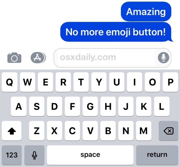 Как удалить кнопку Emoji с клавиатуры на iPhone и iPad