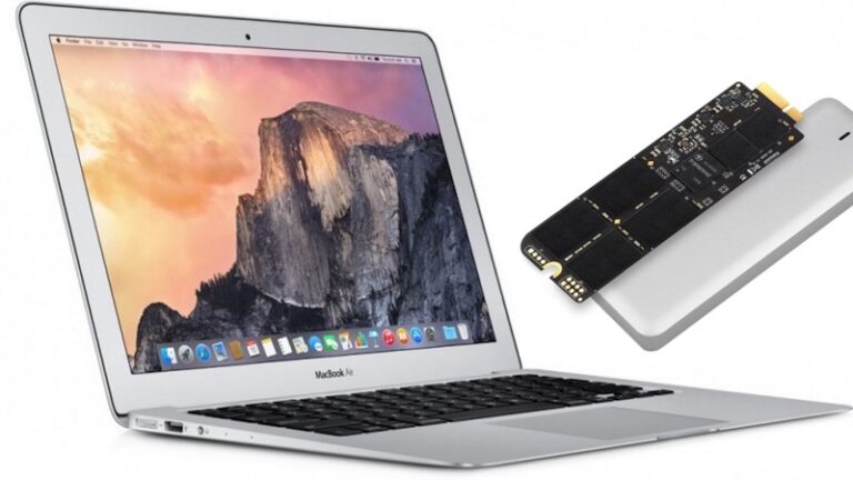 Как обновить и заменить SSD в MacBook Air