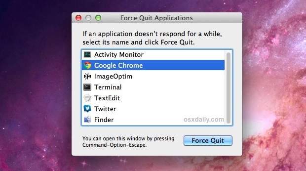 Как просмотреть все запущенные приложения и процессы в Mac OS X