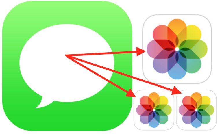 Как сохранить фотографии из сообщений на iPhone и iPad (iOS 12 и ранее)