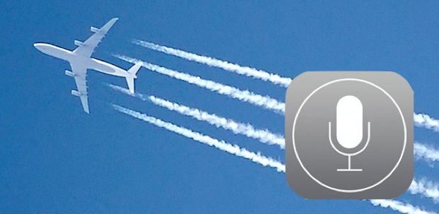 Посмотрите, какие самолеты летают над головой, с помощью Siri и iPhone