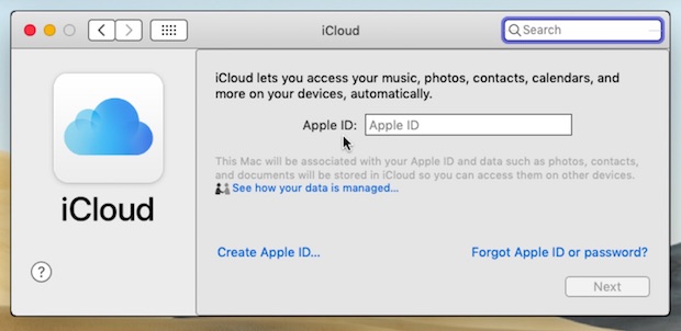 Как удалить Apple ID с Mac