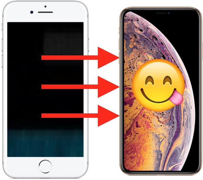 Как перенести все данные на iPhone XS / iPhone XS Max со старого iPhone