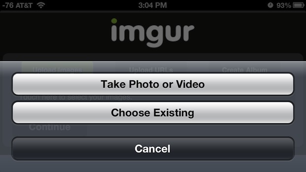 Загружайте изображения прямо из Safari в iOS 6