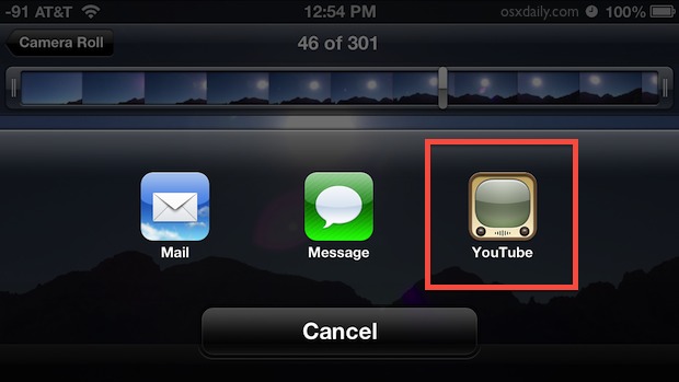 Как загрузить видео на YouTube с iPhone и iPad