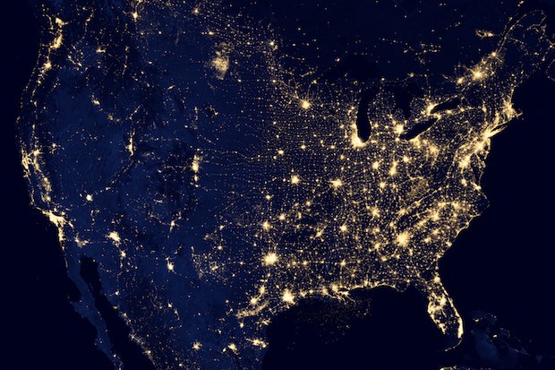 5 невероятных обоев Земли ночью со спутника НАСА