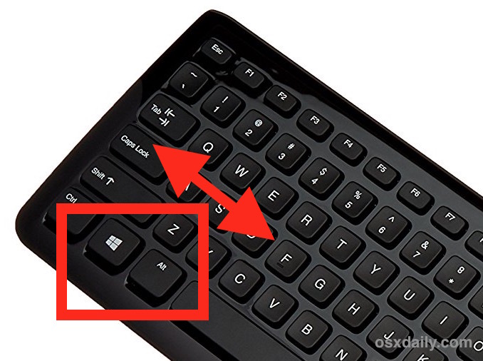 Как использовать клавиатуру ПК с Windows на Mac, переназначив клавиши Command и Option