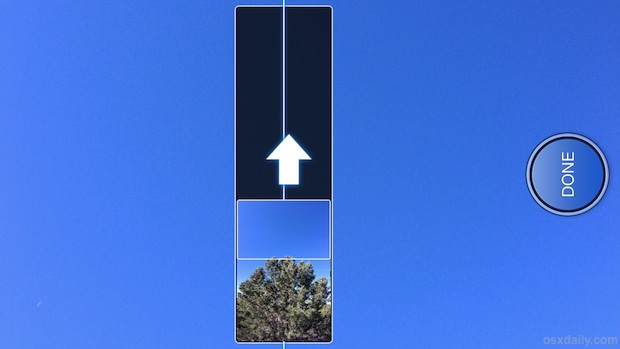 Снимайте вертикальные панорамы на iPhone