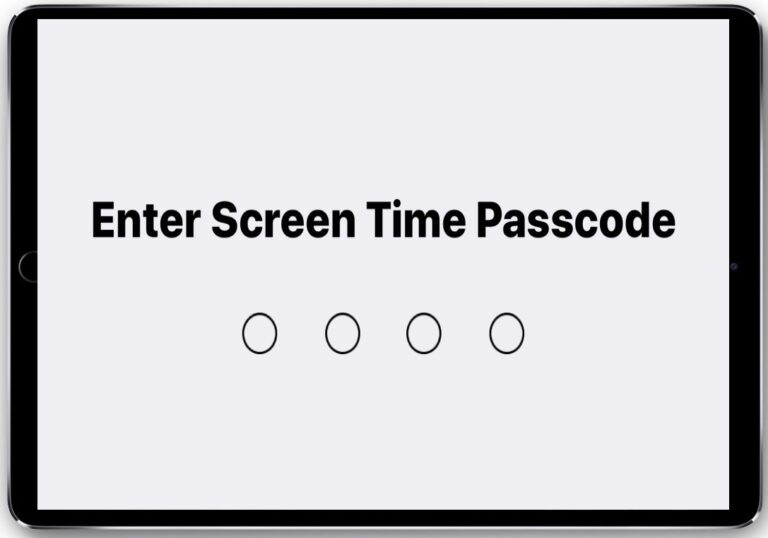 Что такое пароль времени экрана в iOS 14, iOS 13, iOS 12?