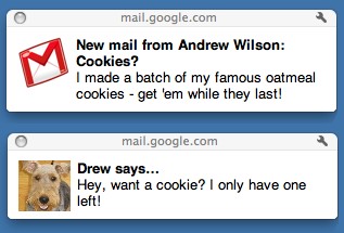3 способа получать уведомления Gmail на рабочем столе Mac OS X