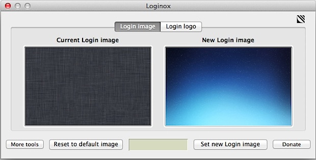 Простая настройка экрана входа в Mac OS X Lion с помощью Loginox