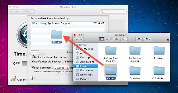 Исключить папки из резервных копий Time Machine на Mac
