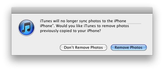 Исправить ошибку синхронизации «Не удается найти требуемый файл» после обновления iOS 4.3.