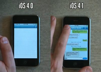 iOS 4.1 на iPhone 3G скорость + производительность