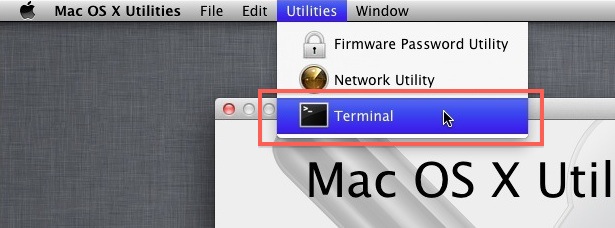 Как загрузить раздел Recovery HD на Mac OS X с помощью Yosemite, Mavericks и Mountain Lion