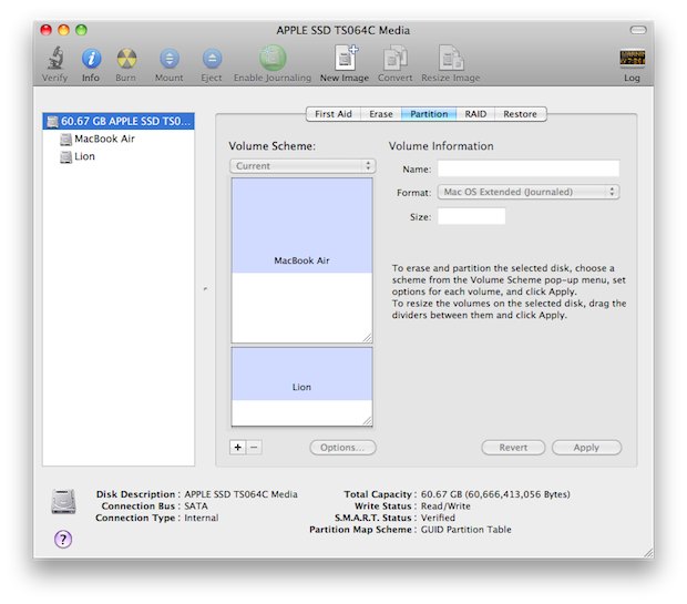 Как установить Mac OS X 10.7 Lion и 10.6 Snow Leopard с двойной загрузкой